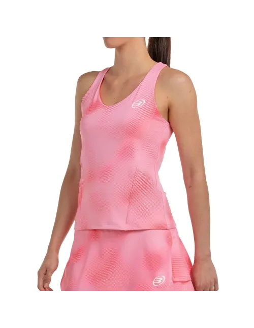 CAMISETA SIN MANGAS BULLPADEL MUJER DAN 711 CHICLE | Ofertas de pádel